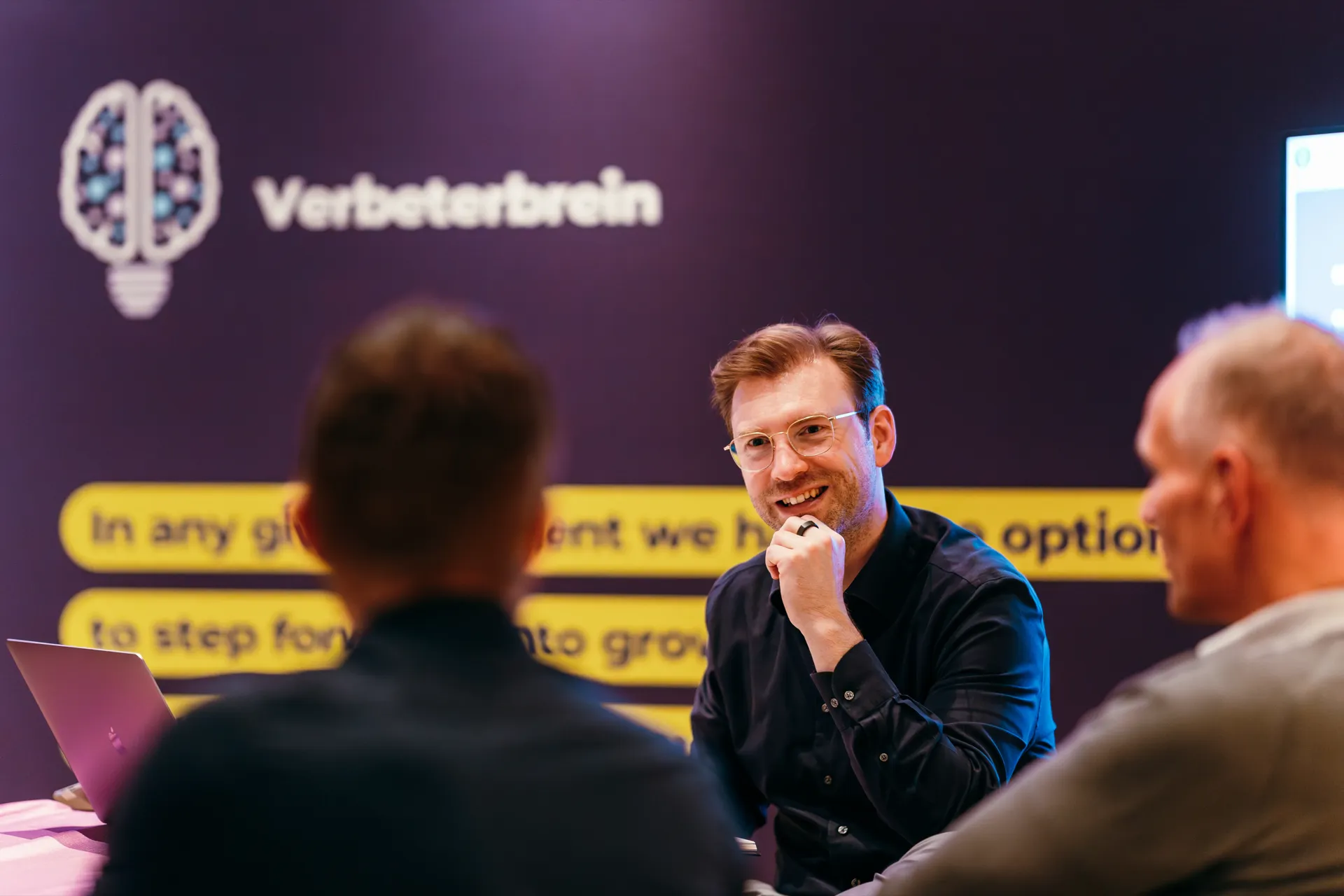 Marc B.J. Overgaauw, founder van Verbeterbrein, in gesprek